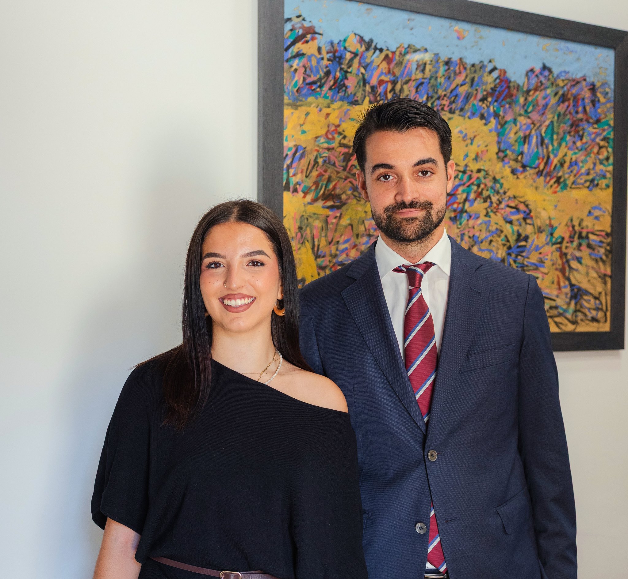 Equipo de Simonet Espina Abogados en su despacho de Palma de Mallorca.
