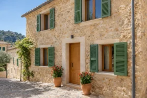 Casa de pueblo de piedra rehabilitada en Mallorca: herencia sin testamento y declaración de herederos
